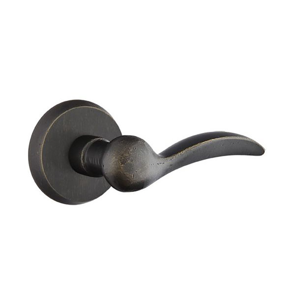 Emtek Privacy Durango Lever With 2 Rose Perigold