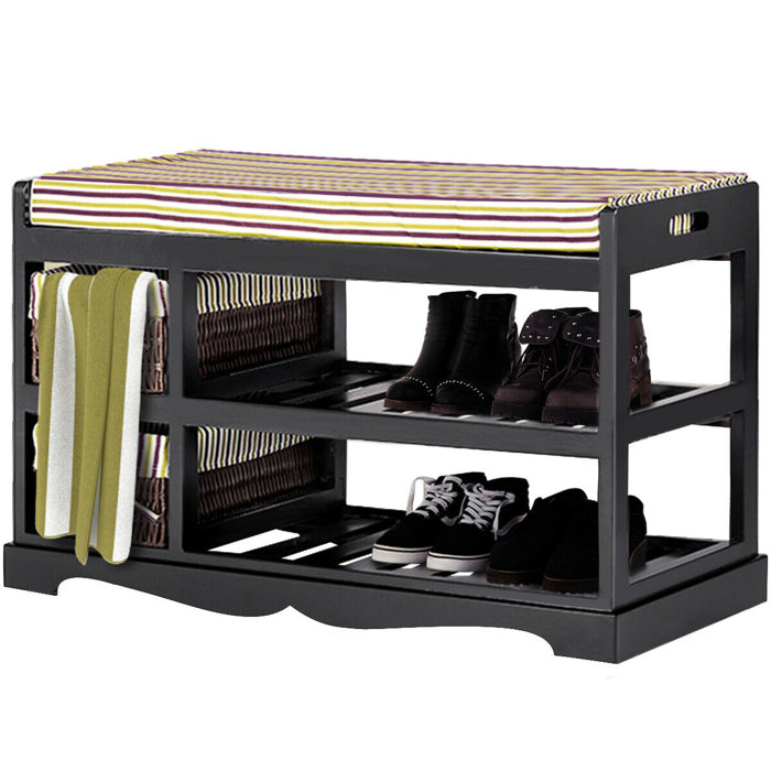 Winston Porter Entryway Shoe Storage Bench Reviews Wayfair Ca