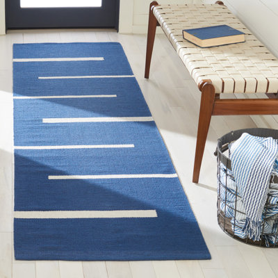 Estrelita Hand Woven Cotton Striped Rug