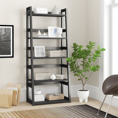 Leaning Bookcases & Ladder Shelves You'll Love | Wayfair