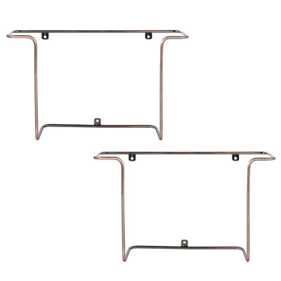 Wall Mounted Metal Wire Magazine Rack