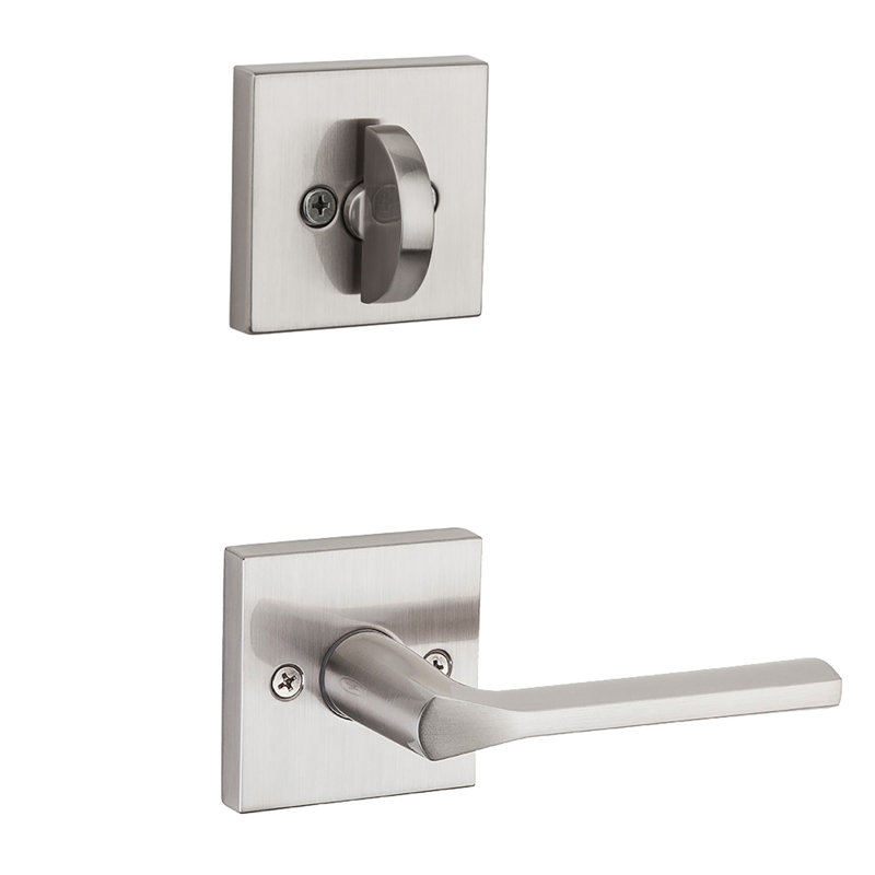 Kwikset Lisbon Single Cylinder Interior Lever Set Exterior Portion Sold Separately Wayfair