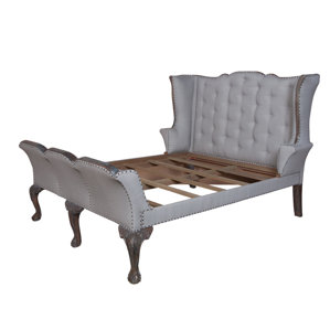 Emst Full/Double Upholstered Platform Bed by One Allium Way