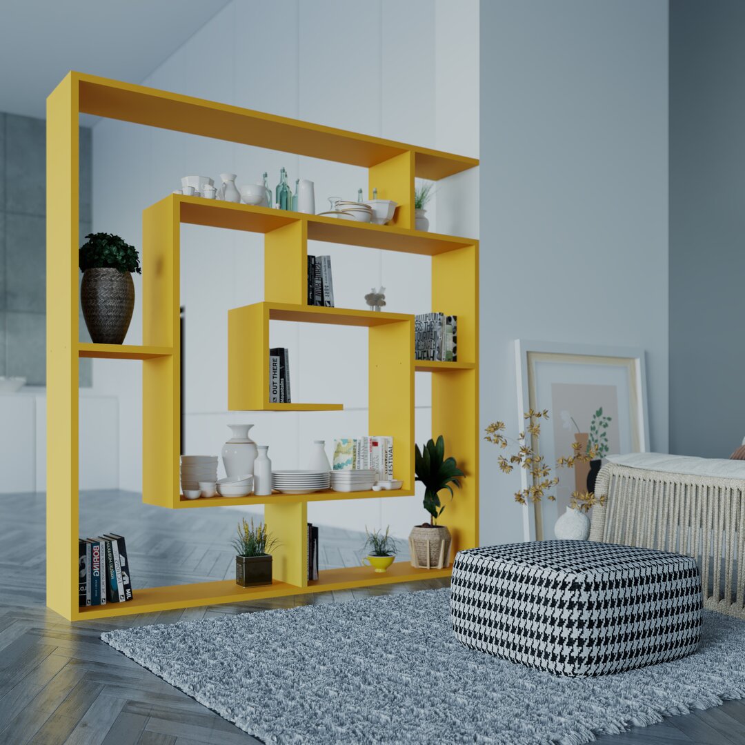 Labirent Bookcase yellow