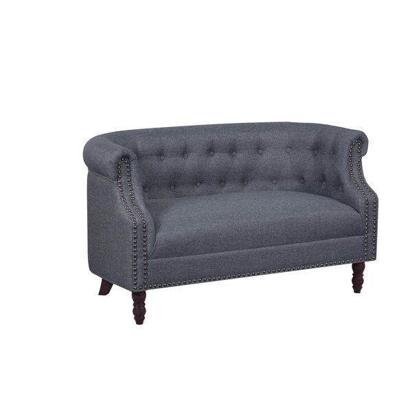 Charlton Home Stotfold Chesterfield Loveseat Wayfair