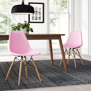light pink dining chair