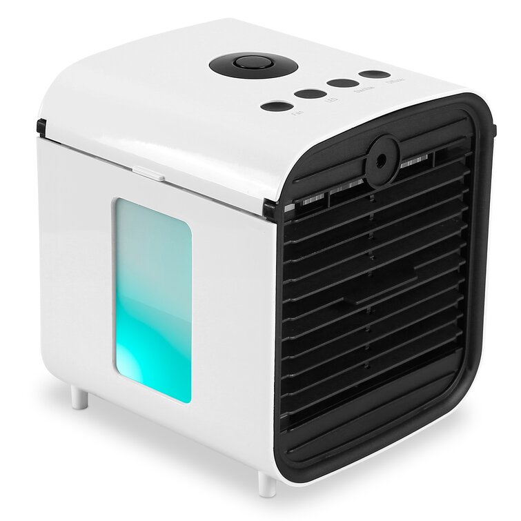 Portable Air Conditioner Desktop Cooler Purifier Humidifier USB Mini Cooling Fan 