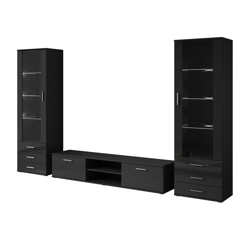 Orren Ellis Sabala Entertainment Center For Tvs Up To 85 Reviews Wayfair