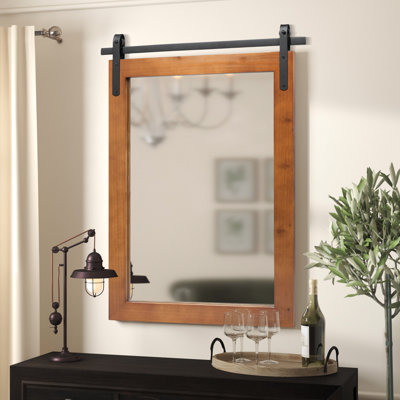 ( different color ) Keira-Mai Rectangle Modern Solid Wood Farmhouse Accent Mirror for Bathroom Living Room
