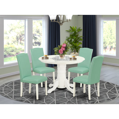 Bambi Rubberwood Solid Wood Dining Set