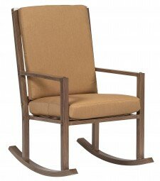 Woodlands Large Rocking Chair With Cushions Woodard Cushion Color