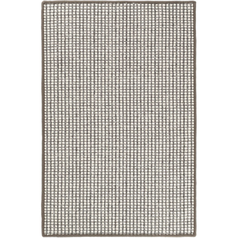 Dash And Albert Rugs Pixel Polka Dots Handmade Flatweave Gray Ivory Area Rug Wayfair