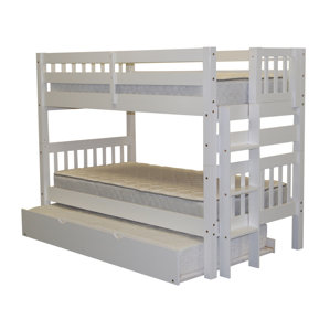 trundle bunk & loft beds you'll love | wayfair trundle bunk & loft beds you'll love | wayfair