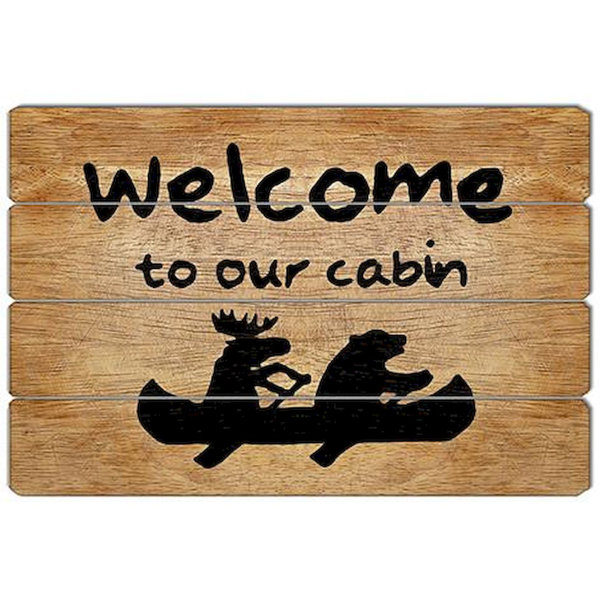 Rustic Wooden Cabin Signs Wayfair Ca