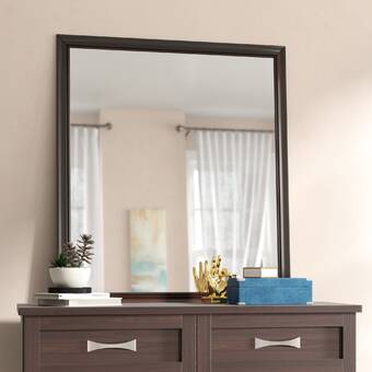 17 Stories Diehl Rectangular Dresser Mirror Wayfair