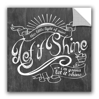 Artwall Longfellow Design Let It Shine Wall Decal Wayfair