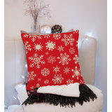 17 Square Christmas Throw Pillows You Ll Love In 2021 Wayfair