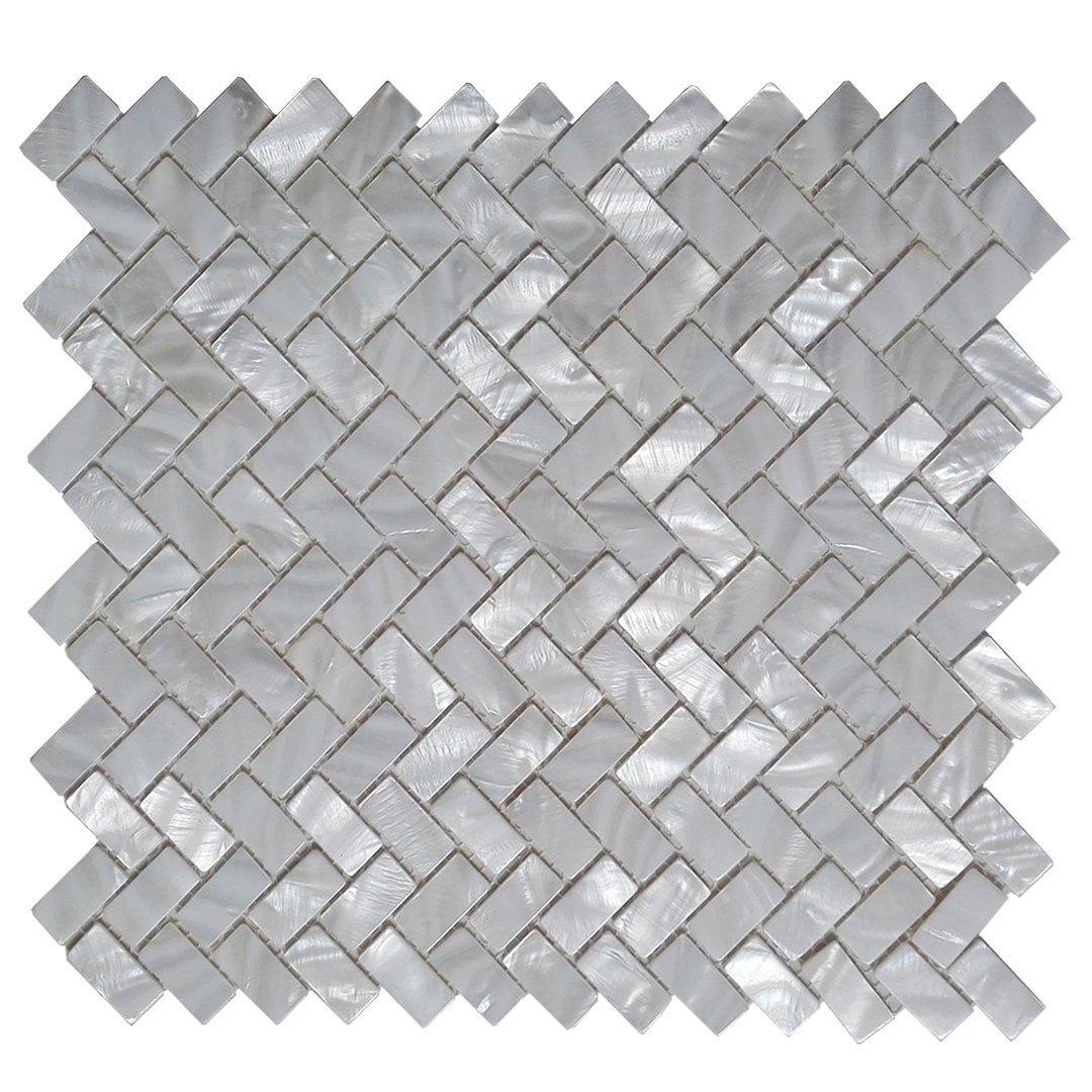 Art3d 06 X 12 Seashell Mosaic Tile In White Reviews Wayfair