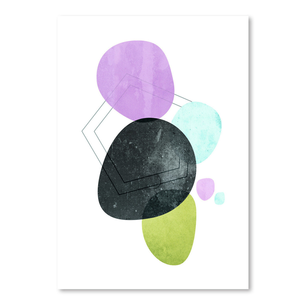 East Urban Home Geometric Art 33 Graphic Art Wayfair
