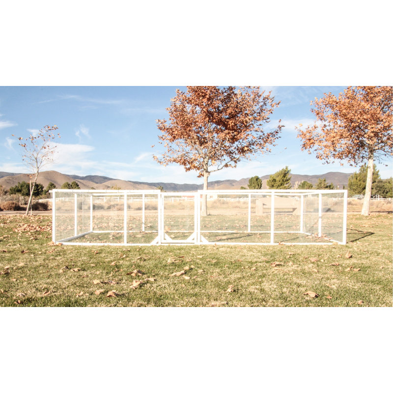 Snapfence 3 Ft H X 16 Ft W Vinyl Pet Or Garden Fencing Wayfair