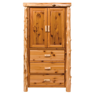 Go to store & view more images Fireside Lodge Premium Cedar Armoire