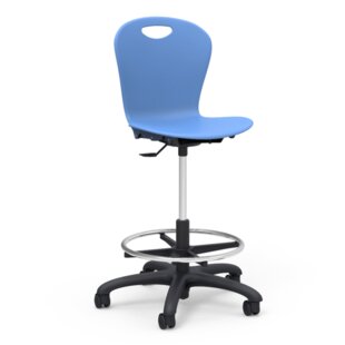 Zuma Series Drafting Chair By Virco Fresh On Tv Stand