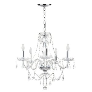 Raegan 5-Light Crystal Chandelier