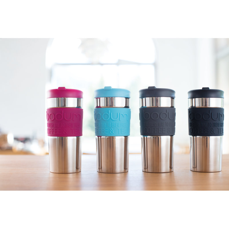 Bodum Bistro 15 Oz Stainless Steel Travel Mug Reviews Wayfair