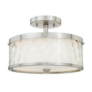 Dunellon 2-Light Semi Flush Mount