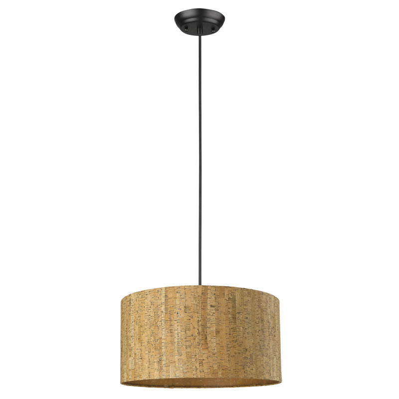 George Oliver Hatchett 1 Light Single Drum Pendant Wayfair