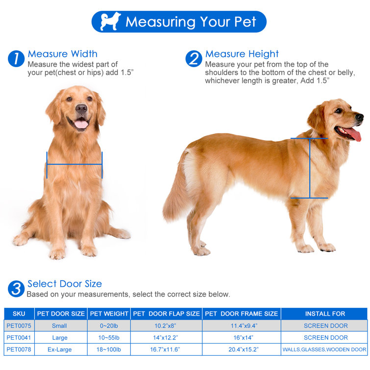 add dog door to screen door
