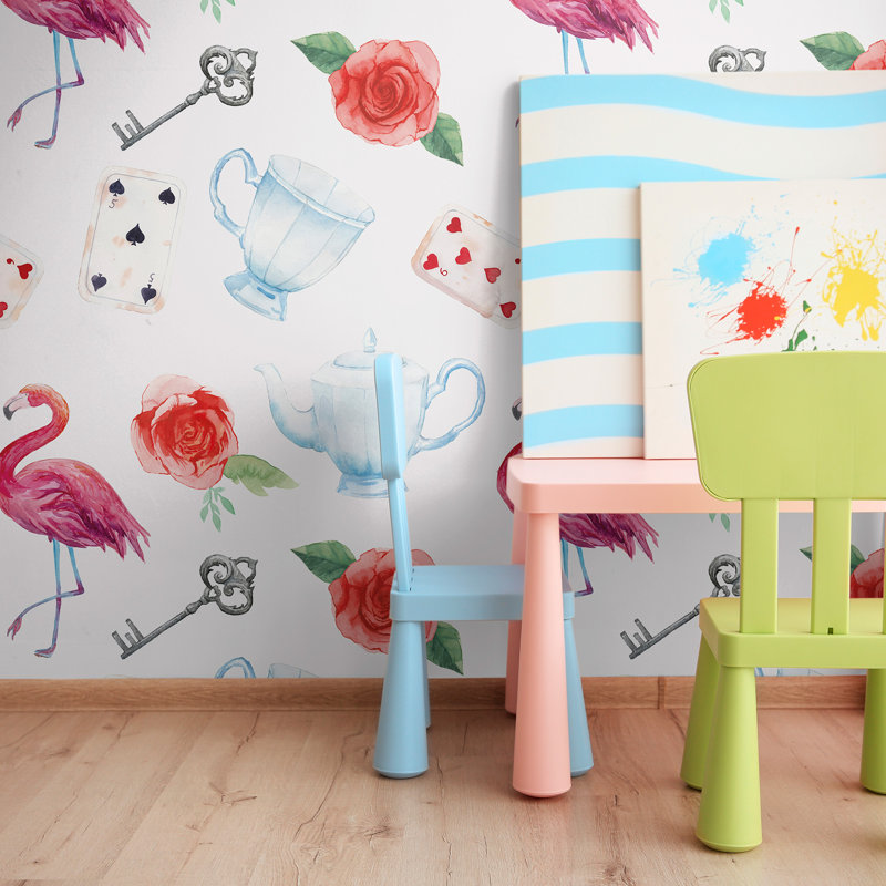 Latitude Run Glostrup Children Removable Peel And Stick Wallpaper