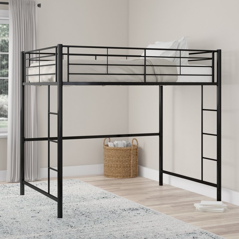 cheap loft bed frame