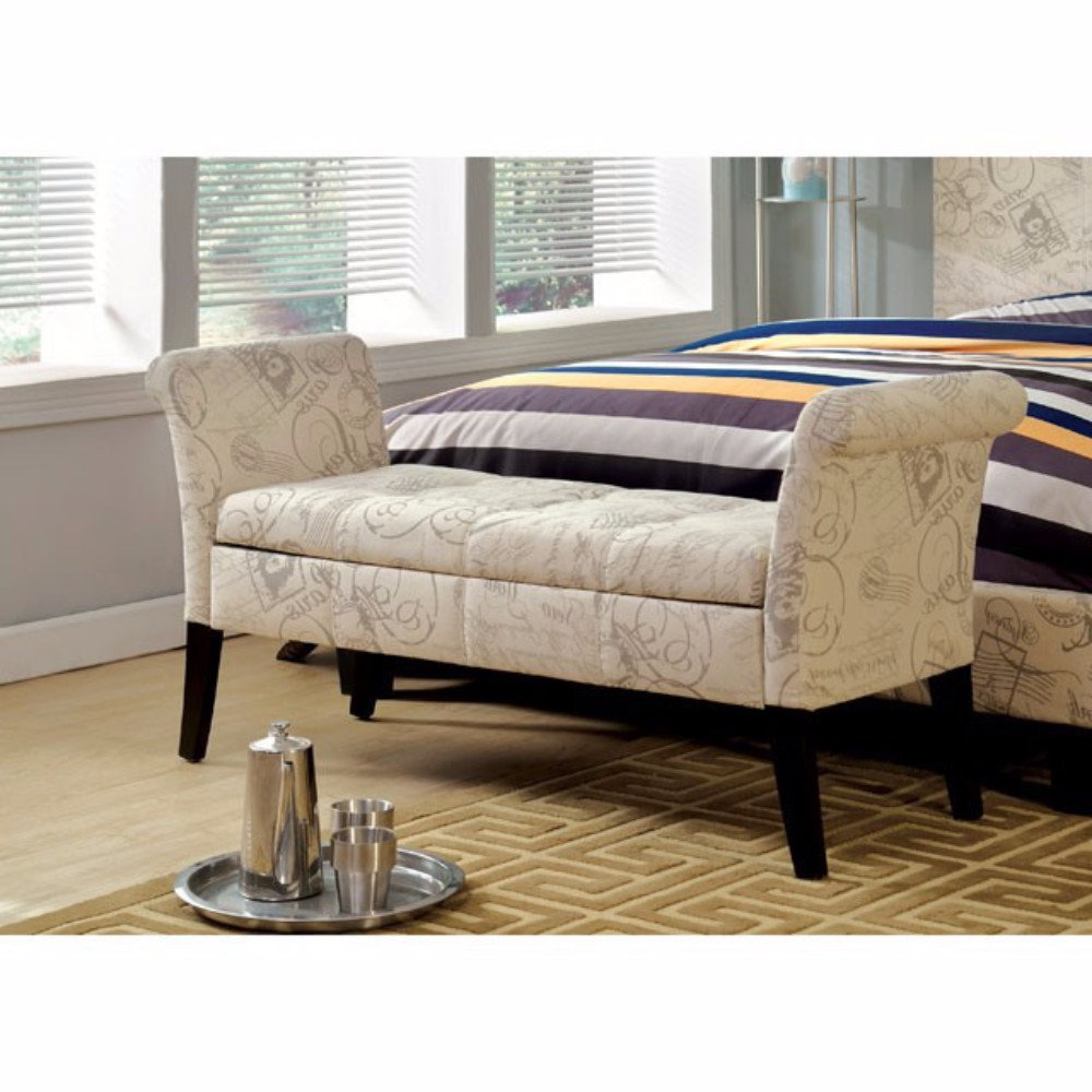 One Allium Way Araceli Upholstered Storage Bench Wayfair