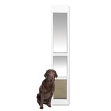 High Tech Power Pet Automatic Dog Door For Sliding Glass Doors