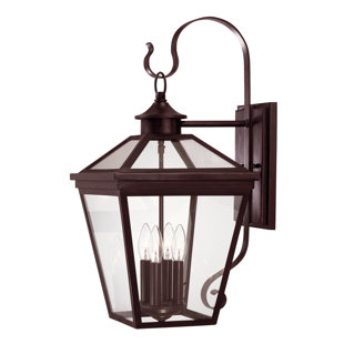 Best Coleg 4-Light Outdoor Wall lantern By Darby Home Co Outdoor Lighting Coleg 4-Light Outdoor Wall lantern By Darby Home Co Outdoor Lighting