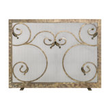 Find The Perfect Single Panel Ornamental Designs Fireplace Screens