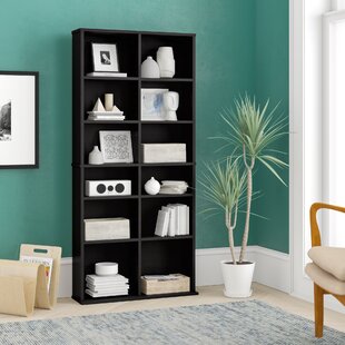 Continuum Library Bookcase By Ebern Designs
