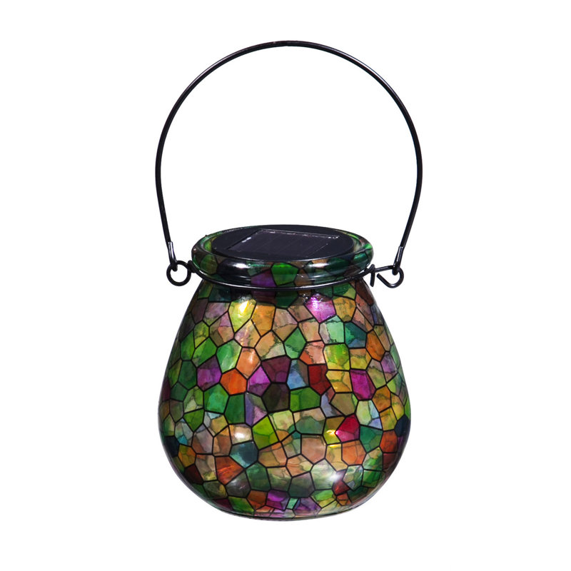 Fleur De Lis Living Carnamaddy Kaleidoscope Decorative Lantern