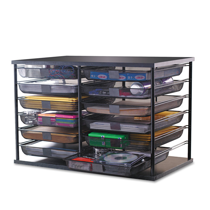 Rubbermaid 12 Compartment Organizer With Mesh Drawers Reviews