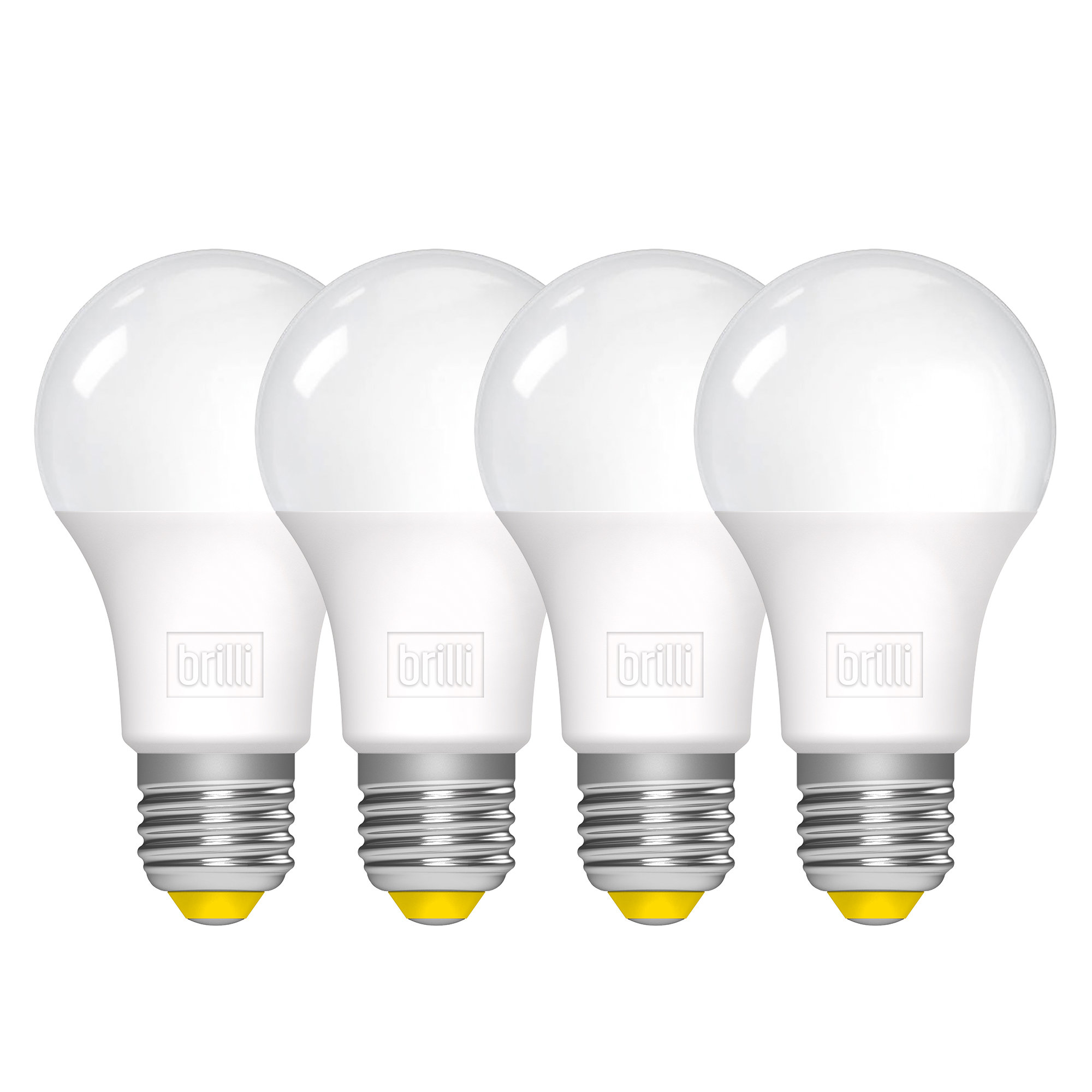 Brilli Wellness 8 5 Watt 60 Watt Equivalent A19 Led Dimmable Light Bulb Warm White 2700k E26 Medium Standard Base Reviews Wayfair
