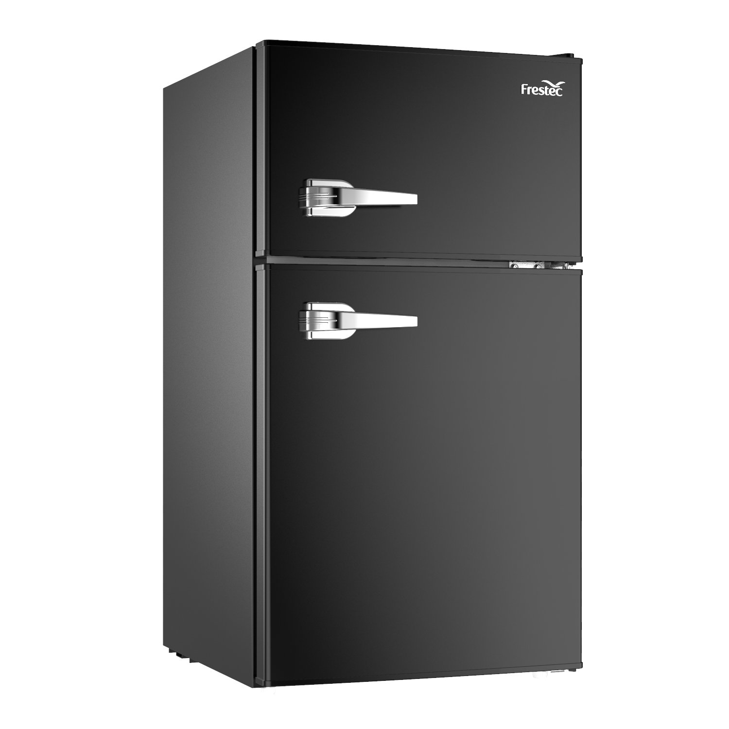 Frestec 3.2 Cubic Feet cu. ft. Freestanding Mini Fridge with Freezer