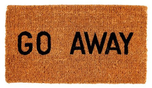 Go Away Door Mat Wayfair