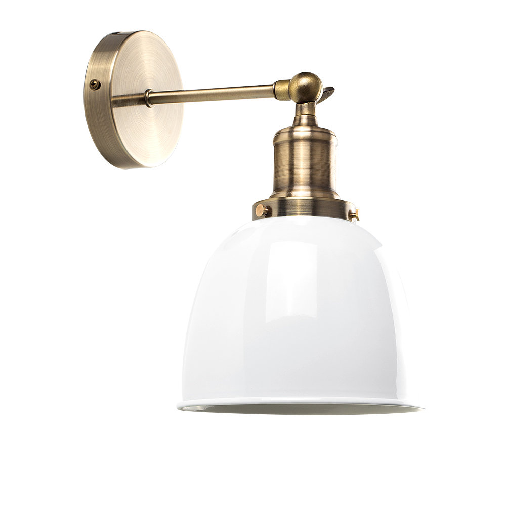 Three Posts Axton 1 Light Armed Sconce Reviews Wayfair Co Uk