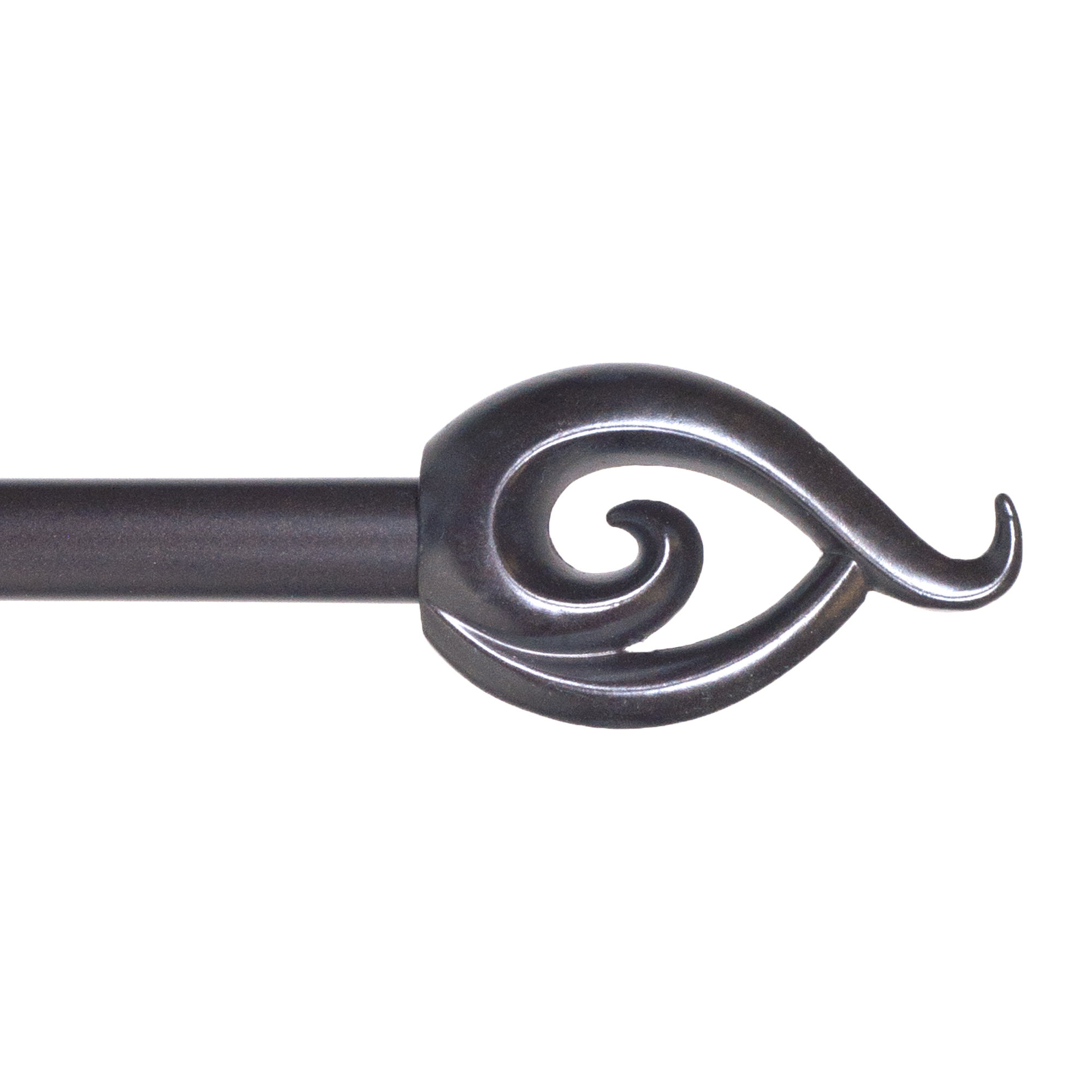 Lavish Home Flame Single Curtain Rod And Hardware Set Reviews