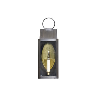 Go to store & view more images 300 Series 1-Light Outdoor Wall Lantern by Brass Traditions