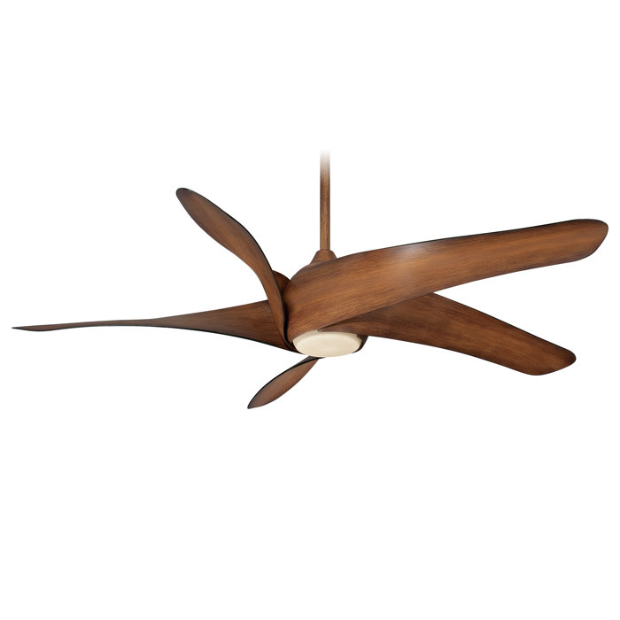 62 Artemis 5 Blade Led Ceiling Fan With Remote Light Kit Included