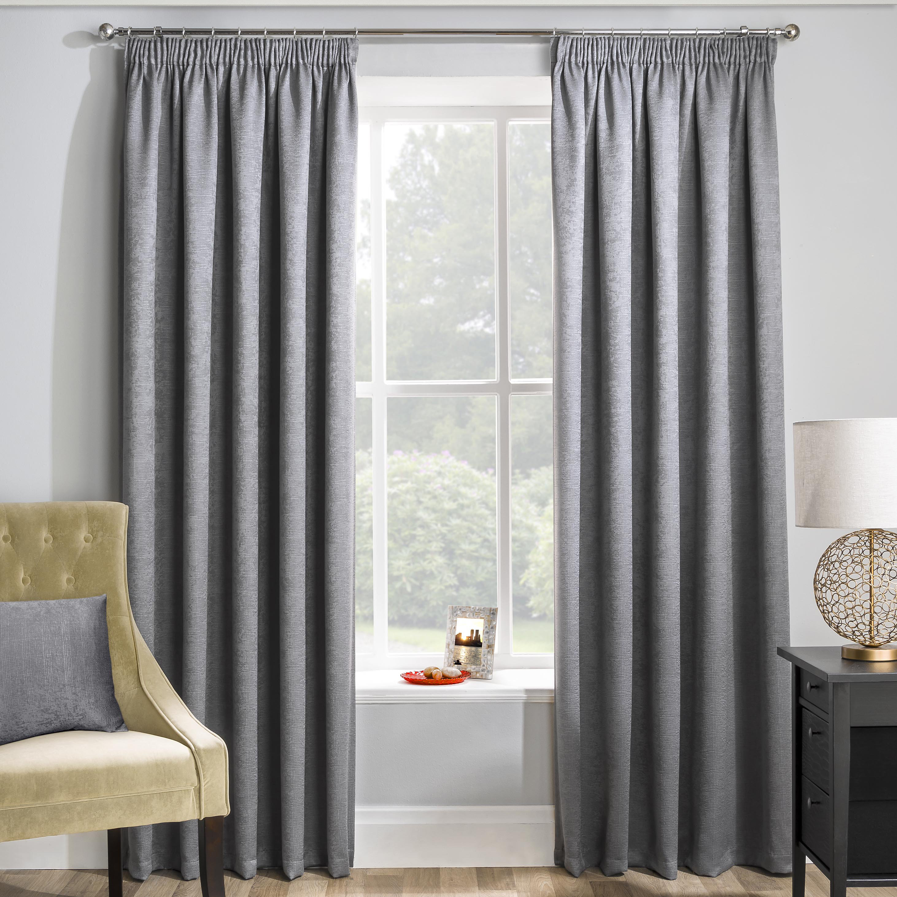 Brambly Cottage Thermovorhang Set Matrix Mit Krauselband