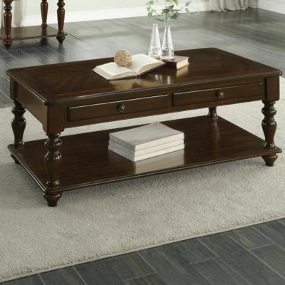 Aquinas Wooden Coffee Table