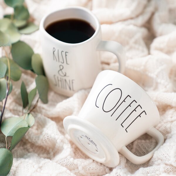 Rae Dunn Artisan Collection Dishwasher Safe Coffee Tea Mugs "FREE SHIPPING" 